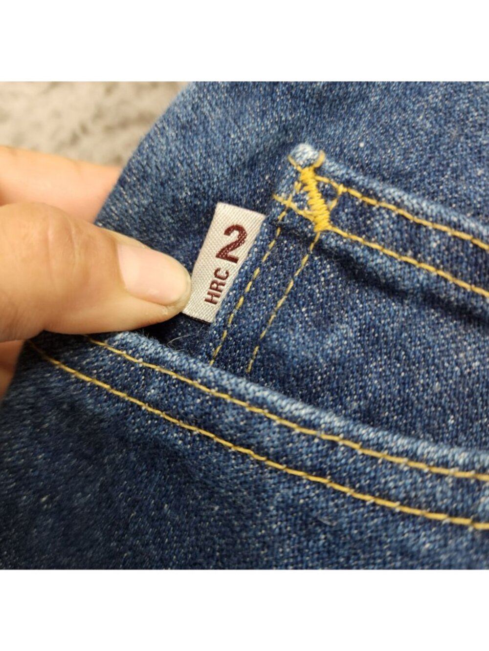 Carhartt Jeans Mens 30x32 Blue Cotton Denim Bootcut Fire Resistant *Read* - Picture 11 of 16